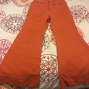 Urban Outfitters orange bell bottoms 🎉🎊